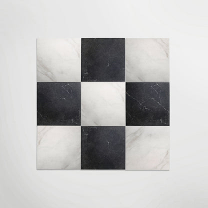 Antique Marble Bianco Matt 60 x 60cm Wall & Floor Tile