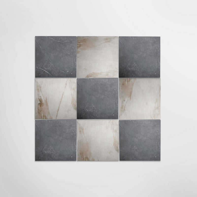 Antique Marble Grigio Matt 60 x 60cm Wall & Floor Tile