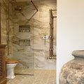 Antique Marble Macchia Vecchia Matt 30 x 30cm Wall & Floor Tile in a room setting