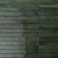 Arta Dark Green Polished 5 x 45cm Wall Tile