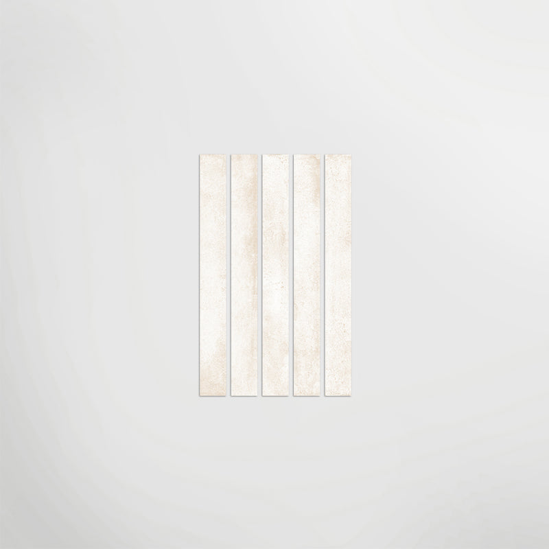 Arta Ivory Polished 5 x 45cm Wall Tile