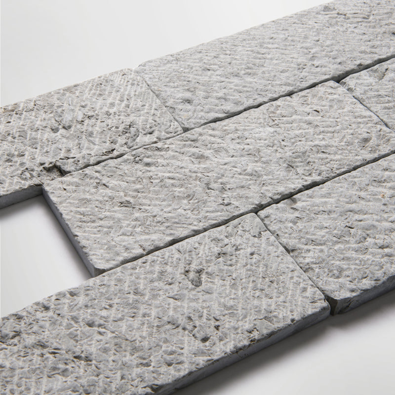 Biblical Dark Grey Textured 40cm x Random Length Wall Tile