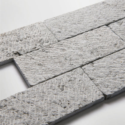 Biblical Dark Grey Textured 40cm x Random Length Wall Tile