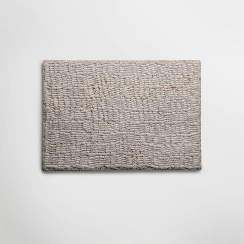 Biblical Grey Gold Textured 40cm x Random Length Wall Tile