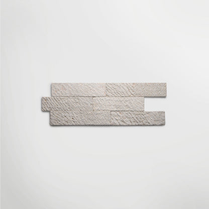 Biblical Grey Gold Textured 40cm x Random Length Wall Tile