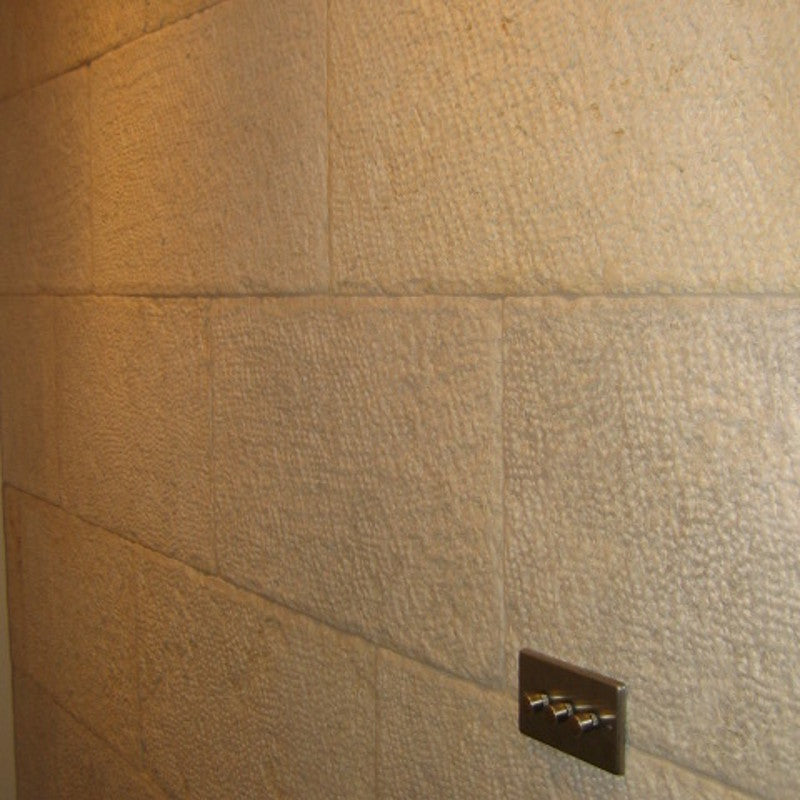 Biblical Grey Gold Textured 10cm x Random Length Wall Tile