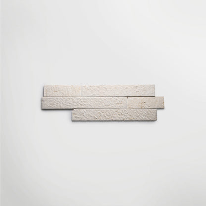 Biblical Ivory Textured 10cm x Random Length Wall Tile