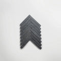 Bordeaux Black Herringbone Tumbled 36 x 29cm Wall & Floor Tile