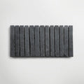 Bordeaux Black Soldier Course Tumbled 40 x 20cm Wall & Floor Tile in a room setting