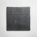 Bordeaux Black Squares Tumbled 20 x 20cm Wall & Floor Tile