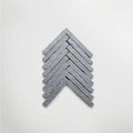 Bordeaux Blue Herringbone Tumbled 33.5 x 29cm Wall & Floor Tile