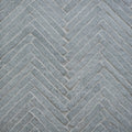 Bordeaux Blue Herringbone Tumbled 33.5 x 29cm Wall & Floor Tile in a room setting