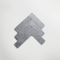 Bordeaux Blue Parquet Tumbled 25 x 7cm Wall & Floor Tile