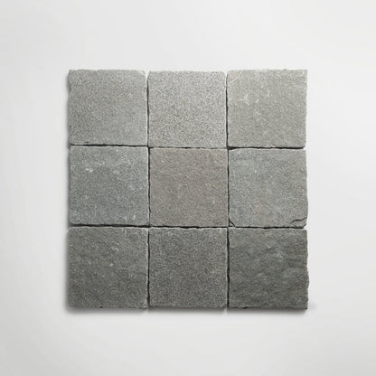 Bordeaux Blue Squares Tumbled 20 x 20cm Wall & Floor Tile