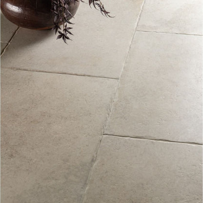 Borgogna White Matt 91.4 x 60.8cm Wall & Floor Tile in a room setting