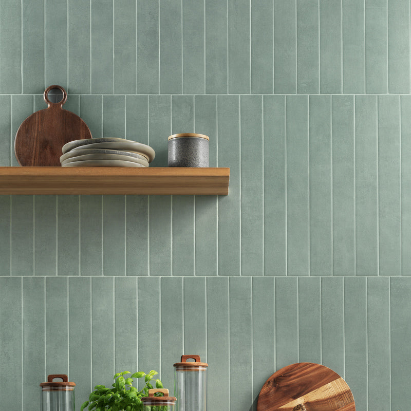 Brio Forest Matt 7.5 x 60cm Wall & Floor Tile in a room setting