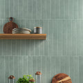 Brio Forest Matt 7.5 x 60cm Wall & Floor Tile in a room setting