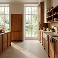 Calma Matt 80 x 80cm Floor Tile in a room setting