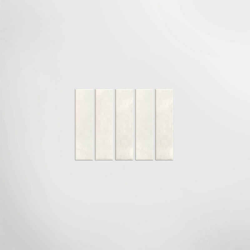 Ceren Mini Bianco Polished 6 x 24cm Wall Tile