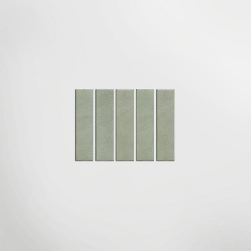 Ceren Mini Verde Polished 6 x 24cm Wall Tile