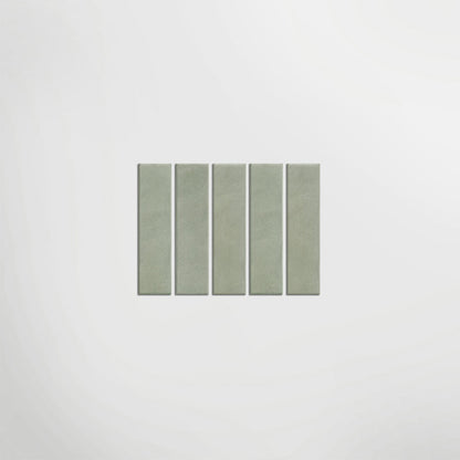 Ceren Mini Verde Polished 6 x 24cm Wall Tile