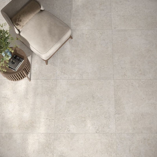 Chateaux White Matt 90 x 60cm Wall & Floor Tile