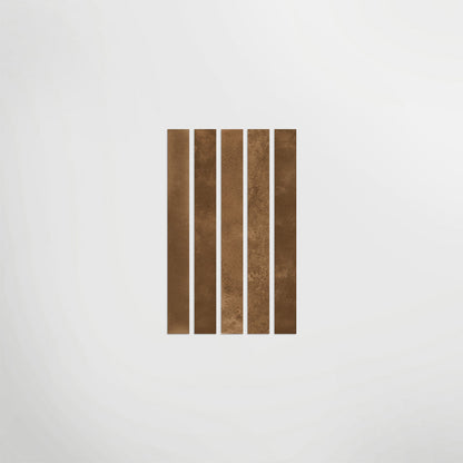 Chiswick Brown Matt 5 x 45cm Wall Tile