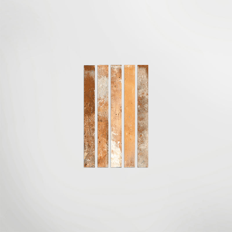 Chiswick Multicolour Matt 5 x 45cm Wall Tile