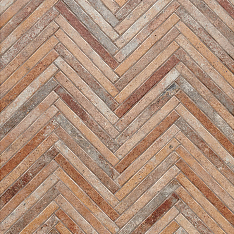 Chiswick Multicolour Matt 5 x 45cm Wall Tile