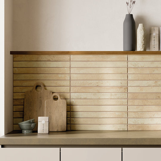 Chiswick Sand Matt 5 x 45cm Wall Tile