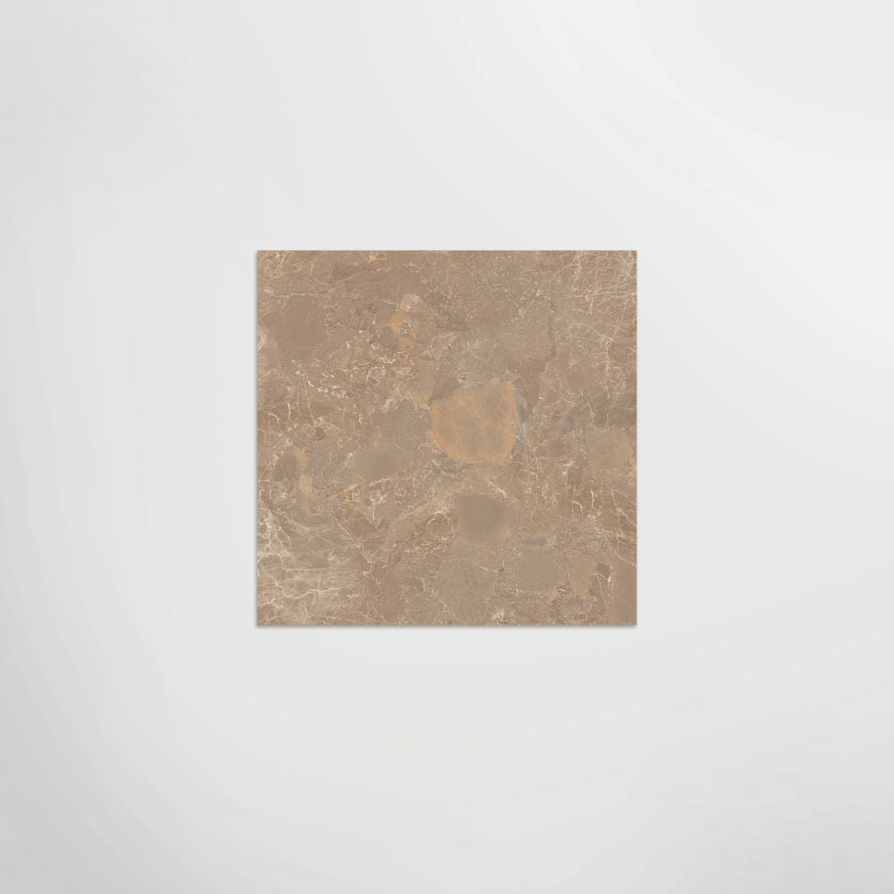 Cosmo Chocolate Matt 60 x 60cm Wall & Floor Tile