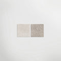 Cosmo Crema and Taupe Chequer Matt 30 x 30cm Wall & Floor Tile