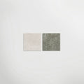 Cosmo Crema and Verde Chequer Matt 30 x 30cm Wall & Floor Tile