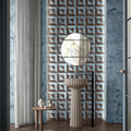 DC Amore Audrey Marrone Imperiale Matt 20 x 20cm Wall & Floor Tile in a room setting