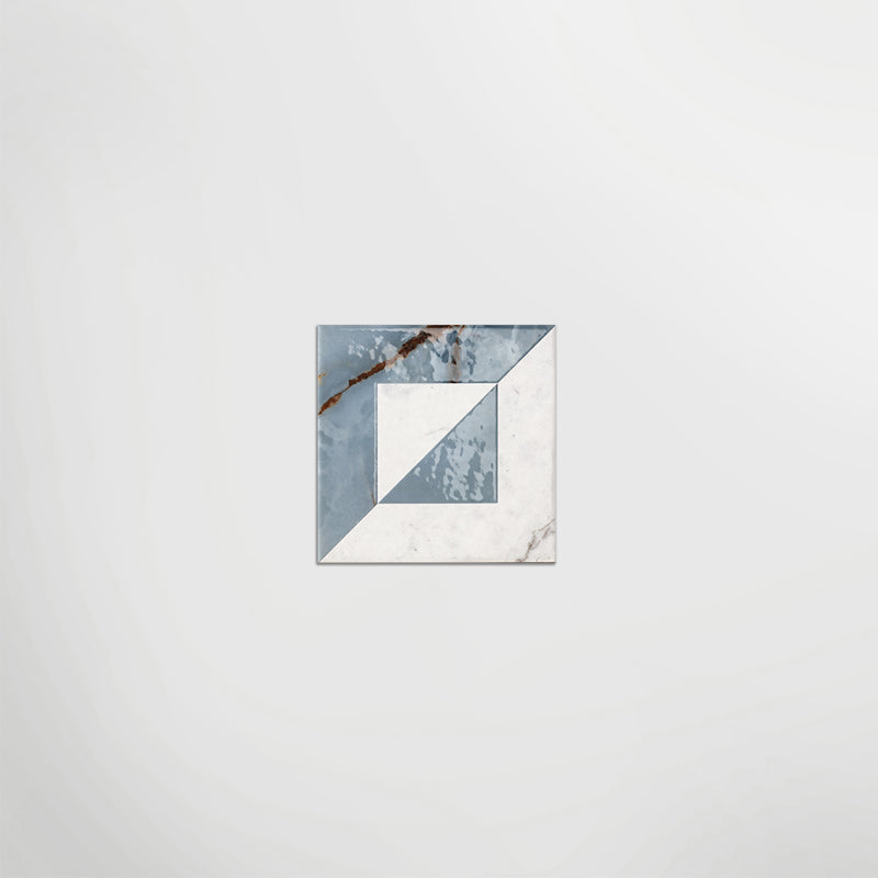 DC Amore Audrey Statuario Matt 20 x 20cm Wall & Floor Tile