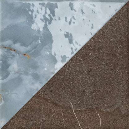 DC Amore Eulalia Marrone Imperiale- Decorative Porcelain Matt 20 x 20cm Wall & Floor Tile