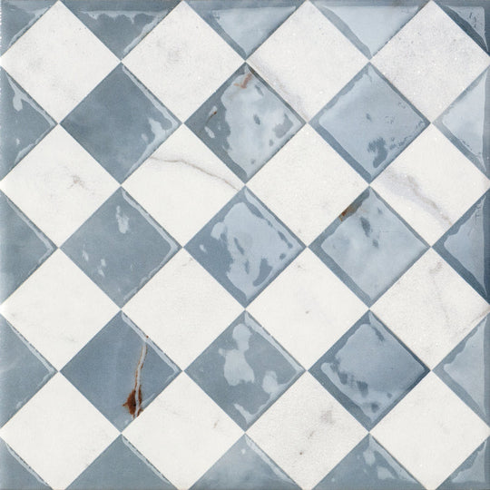 DC Amore Floriana Statuario Matt 20 x 20cm Wall & Floor Tile