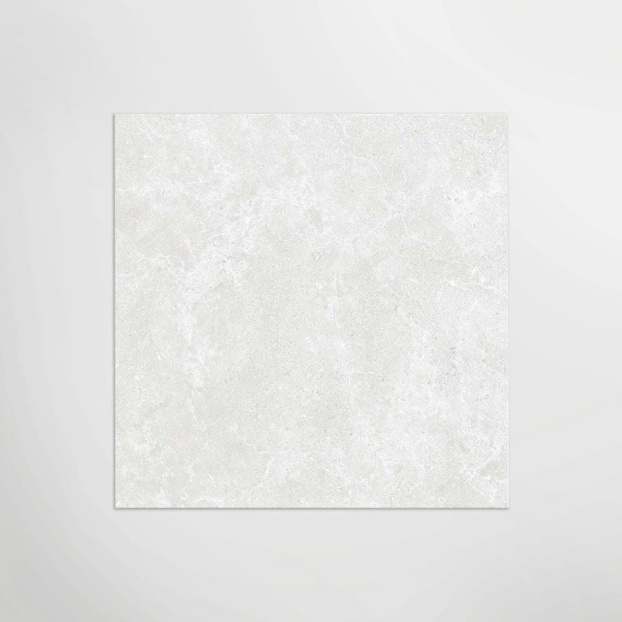 Elements Limestone Hauteville White Matt 90 x 90cm Wall & Floor Tile