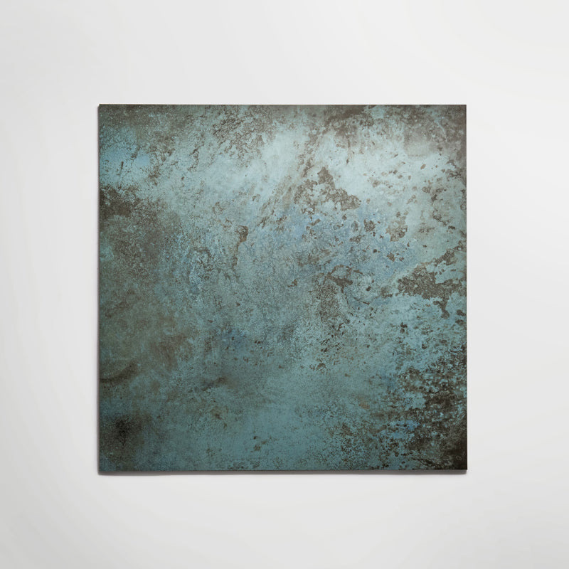 Elements Metal Mint Matt 80 x 80cm Wall & Floor Tile