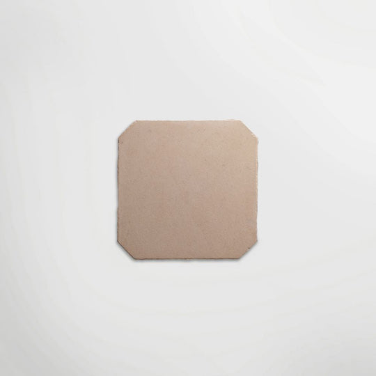 English Heritage Marble Hill White Octagon Tumbled 40 x 40cm Wall & Floor Tile in a room setting
