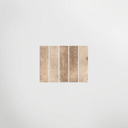 Hampstead Brick Beige Matt 6 x 25cm Wall & Floor Tile