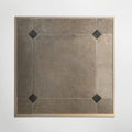 Hampton Mud Octagon Matt 60 x 60cm Wall & Floor Tile in a room setting