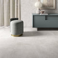 Haven Milk Matt 30 x 60cm Wall & Floor Tile in a room setting