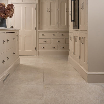 Illusion White Honed 90 x 90cm Wall & Floor Tile