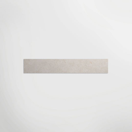 Illusion White Honed 90 x 7.2cm Skirting