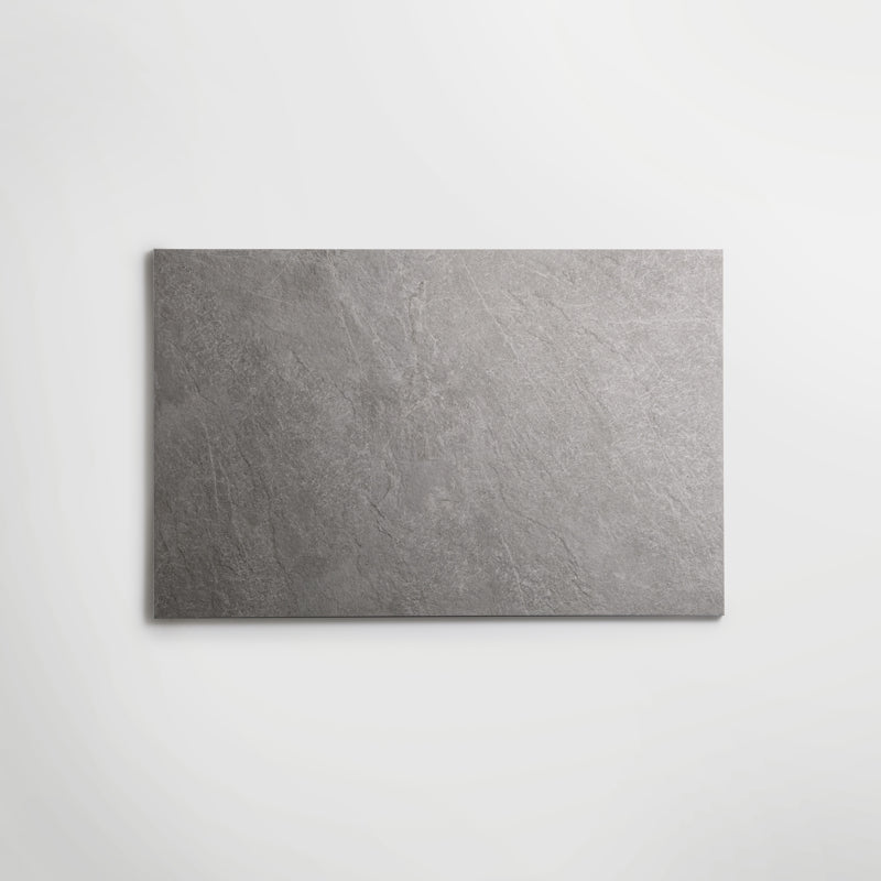 Lago Slate Grey Textured 90 x 30cm Wall & Floor Tile