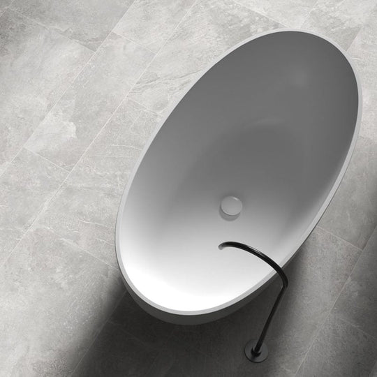 Lago Slate Grey Textured 90 x 15cm Wall & Floor Tile