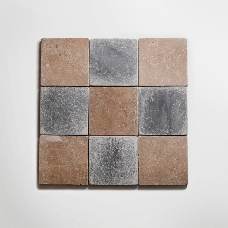 Macael Grey Tumbled 30 x 30cm Wall & Floor Tile