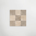 Med Stone Dor And Byblos Chequer Matt 40 x 40cm Wall & Floor Tile