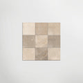 Med Stone Dor And Byblos Chequer Matt 40 x 40cm Wall & Floor Tile in a room setting